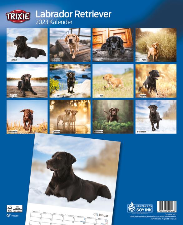 Image du produit Trixie Baby Calendrier Labrador Retriever