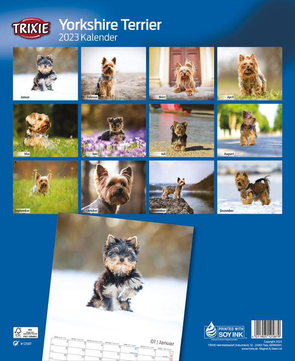 Produktbild Trixie Baby Kalender Yorkshire Terrier