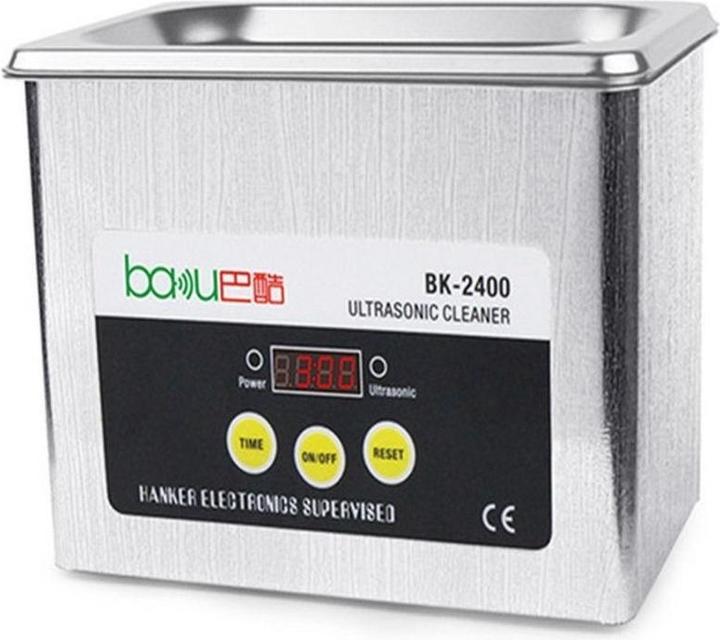 Actual product image Partner Telecom Consumables! BAKU Ultrasonic Cleaner BAKU BK-2400 (42 kHz, 800 ml)