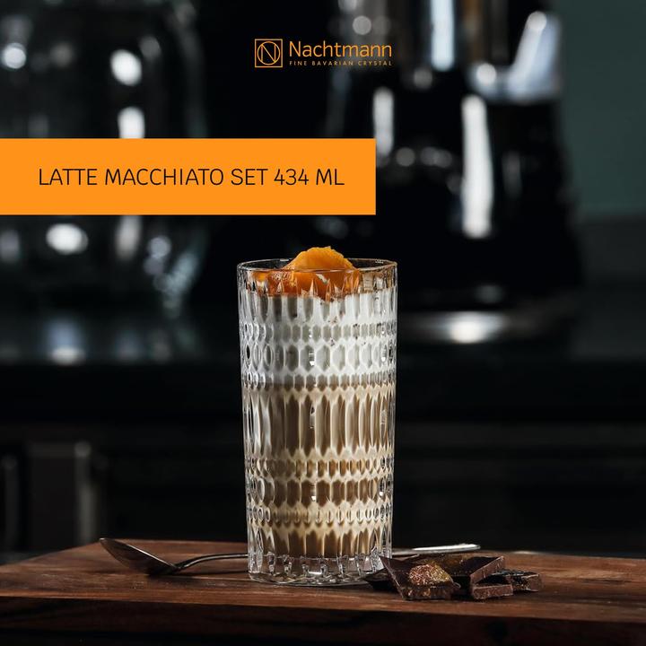 Actual product image Nachtmann Latte Macchiato Glasses Ethno Barista (434 ml, 2 x)