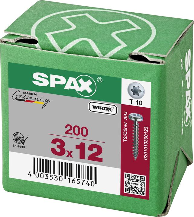 Produktbild Spax Spanplattenschrauben (200 Schrauben pro Stück)