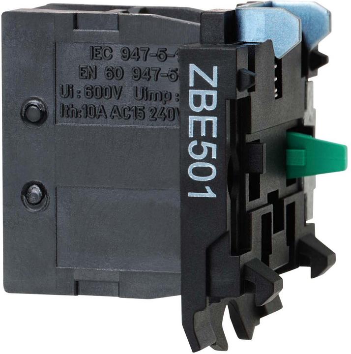Actual product image Schneider Electric Auxiliary switch block 1S, single for ZBE501