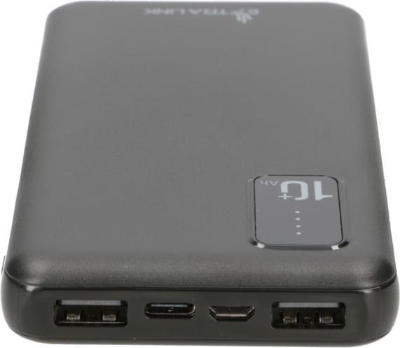 Immagine prodotto Extralink EPB-098B banca di energia ai polimeri di litio (LiPo) nera (10000 mAh, 37 Wh)