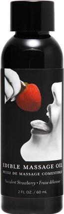 Productafbeelding Shots Strawberry Edible Massage Oil (60 ml)
