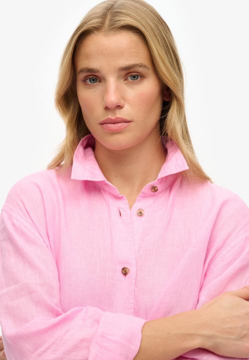 Immagine prodotto Superdry Lässiges Hemd aus Leinen im Boyfriend-Stil (12)
