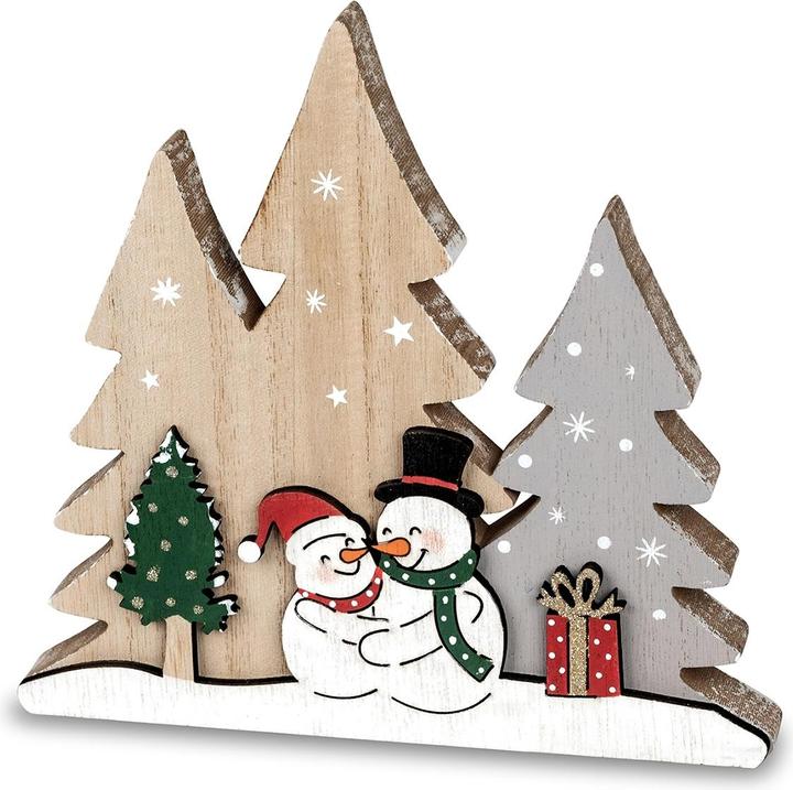 Actual product image Formano Wood Christmas Decoration