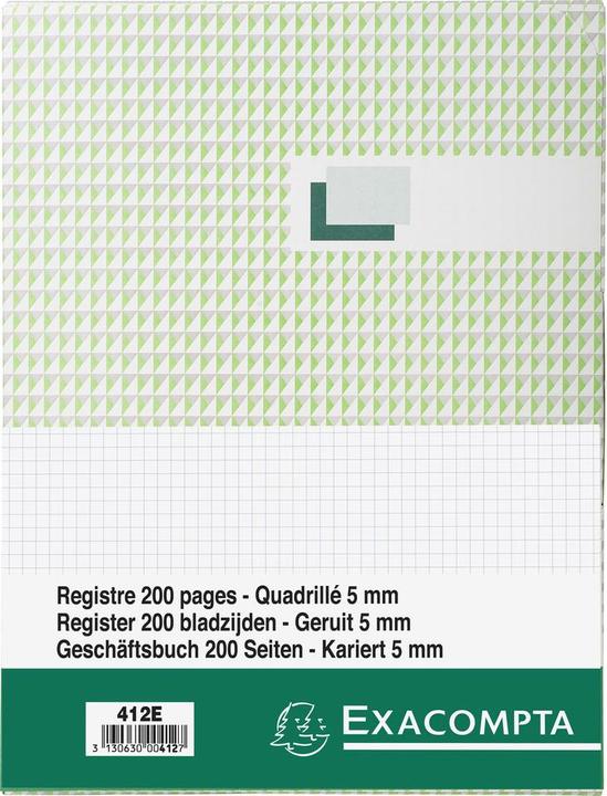 Produktbild Exacompta Geschäftsbücher (A4, Kariert)