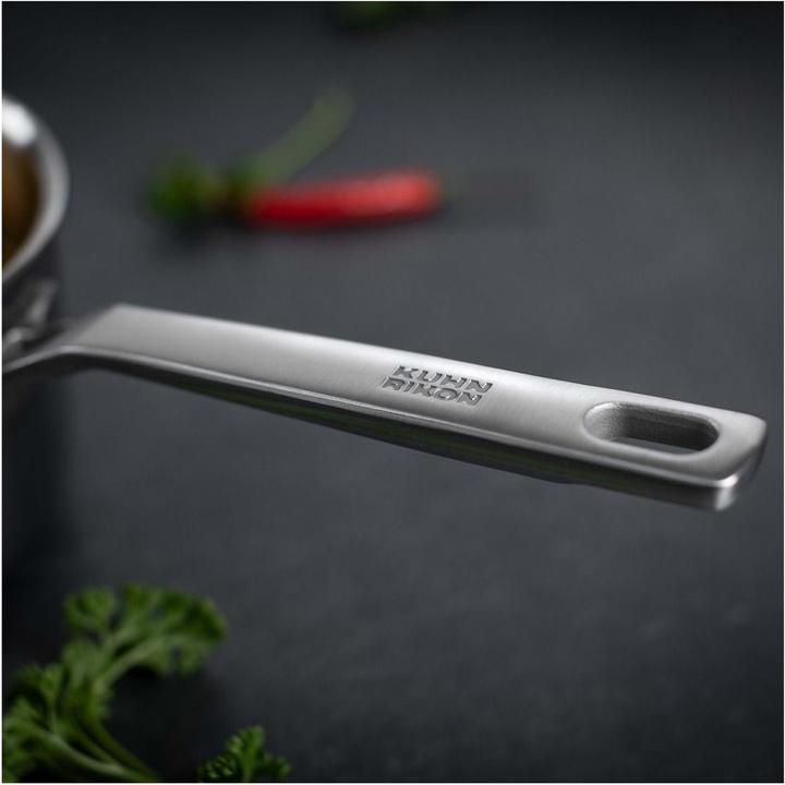 Produktbild Kuhn Rikon Stielkasserolle (16 cm, Stielkasserolle, Edelstahl, Aluminium)
