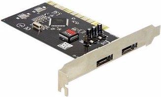 Produktbild Delock Controller 2x eSATA with Raid - Speichercontroller (RAID)