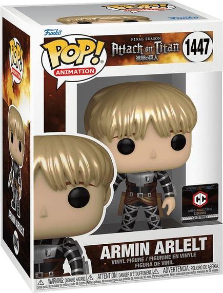Produktbild Funko POP! L'Attaque des Titans (Season 4) Armin Arlert Métallique