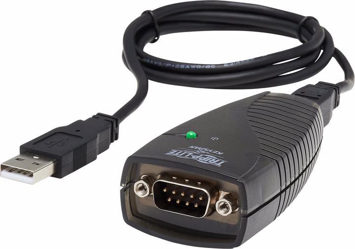 Actual product image Eaton Tripp Lite Series Keyspan High Speed USB to Serial Adapter (DB9F, USB-A, 7.87 cm)