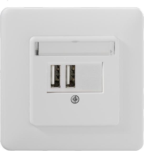 Immagine prodotto Rutenbeck SV USB 2xUp rw - Interno - AC - 5 V - Bianco