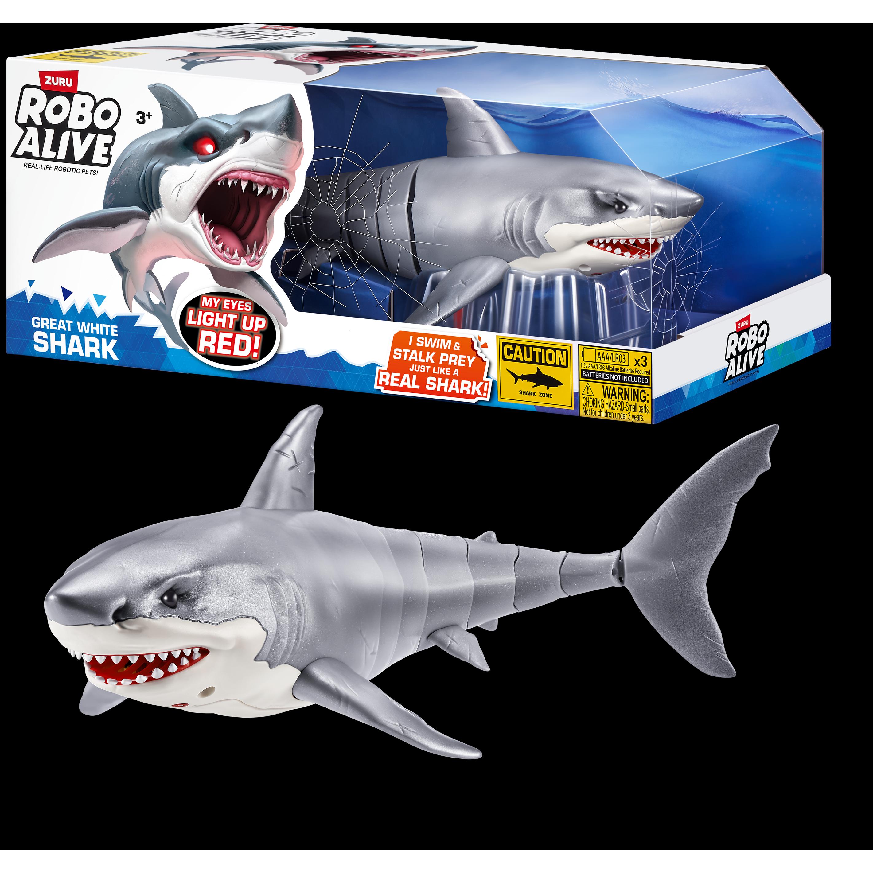 【レア即完売品】H&O SC WING TOP 50 / SHARK サメ Zuru Robo Alive - Great White Shark S1 - buy at Galaxus