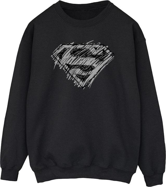 Superman Logo Sketch Sweatshirt (M)