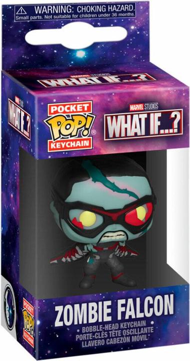 Actual product image Funko Portachiavi Pop! What If - Zombie : Falcon