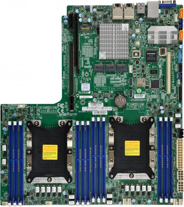 Supermicro X11DDW-NT - carte mère - socket P (Prise P, Intel C622, E-ATX)