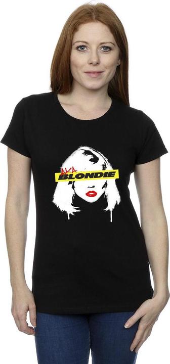 Immagine prodotto Blondie Face Graffiti Maglietta Donna (S)