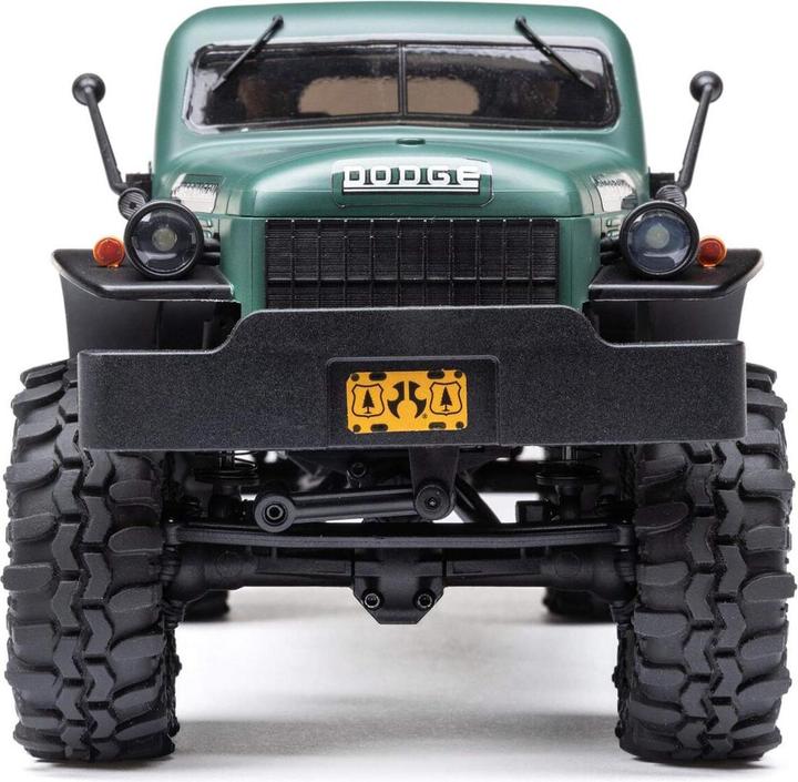 Actual product image Axial Scale Crawler SCX24 Dodge Power Wagon Green, 1:24, RTR (RTR Ready-to-Run)