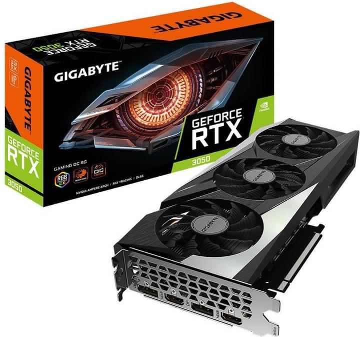 Produktbild Gigabyte GeForce RTX 3050 GAMING OC (8 GB)