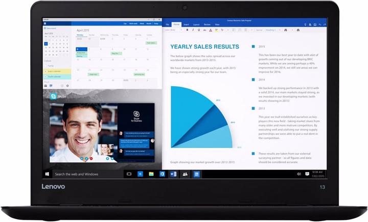 Immagine prodotto Lenovo Thinkpad 13 (2nd Gen) 20J1 - Ultrabook - Core i5 7200U / 2.5 GHz - Win 10 Pro 64 (Intel Core i5-7200U, 8 GB, 256 GB)