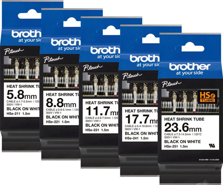 Produktbild Brother Hse-251 (2.36 cm, Weiss, Schwarz)