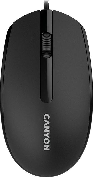 Produktbild Canyon Optical mouse with cable M-10, Black (Kabelgebunden)