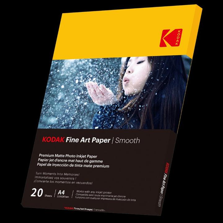 Actual product image Kodak Fine Art Paper 230g Matte Coated Smooth A4x20 (230 g/m², 21 x 29.7 cm, 20 x)