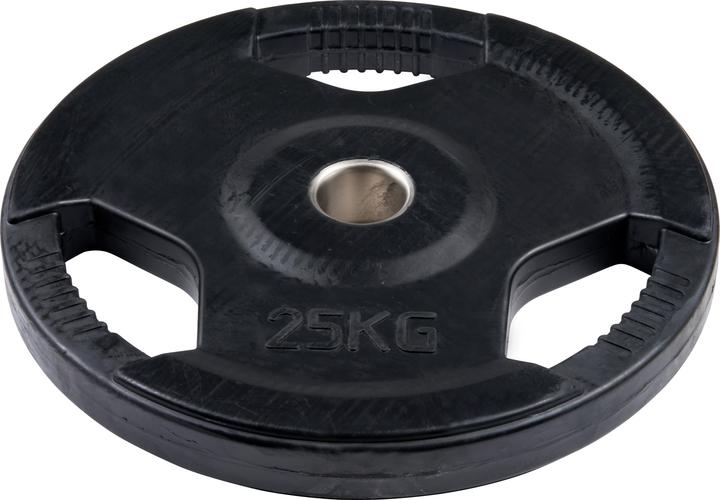 Produktbild Sport-Thieme Gummierte Wettkampf-Hantelscheiben 50 mm (7 x 2.5 kg)