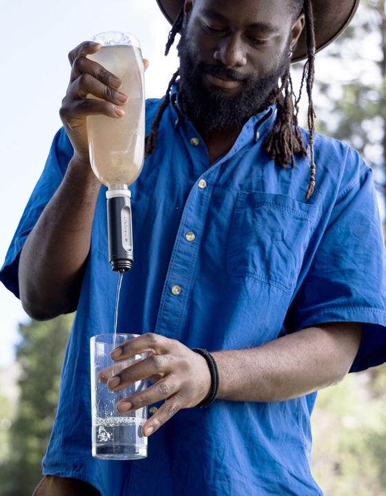 Image du produit LifeStraw Bouteille Peak Squeeze 650ml (bleu) (0.65 l)
