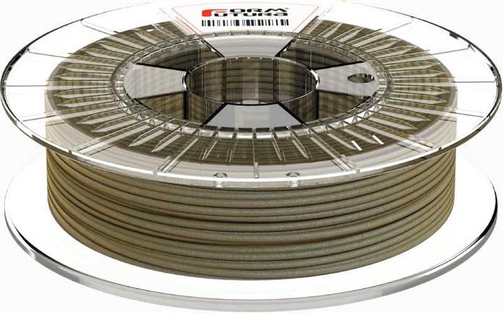 Actual product image Formfutura EasyWood - Olive (Olive wood) (1.75mm - 500 gram) - 1 piece(s) - 500 g (PLA, Wood, 1.75 mm, 500 g, Green, Brown)