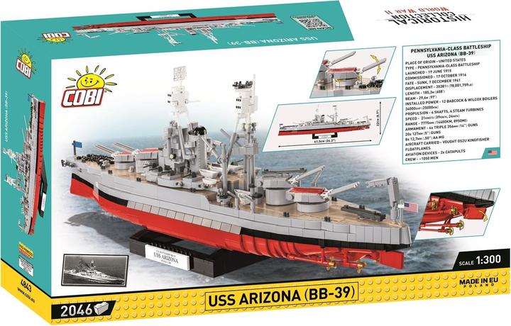 Produktbild Cobi USS Arizona (BB-39)