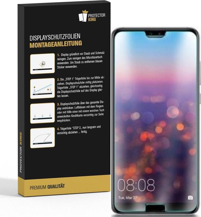 Produktbild Protectorking 2x Premium Displayschutzfolie 3D KLAR (2 Stück, Honor 10)