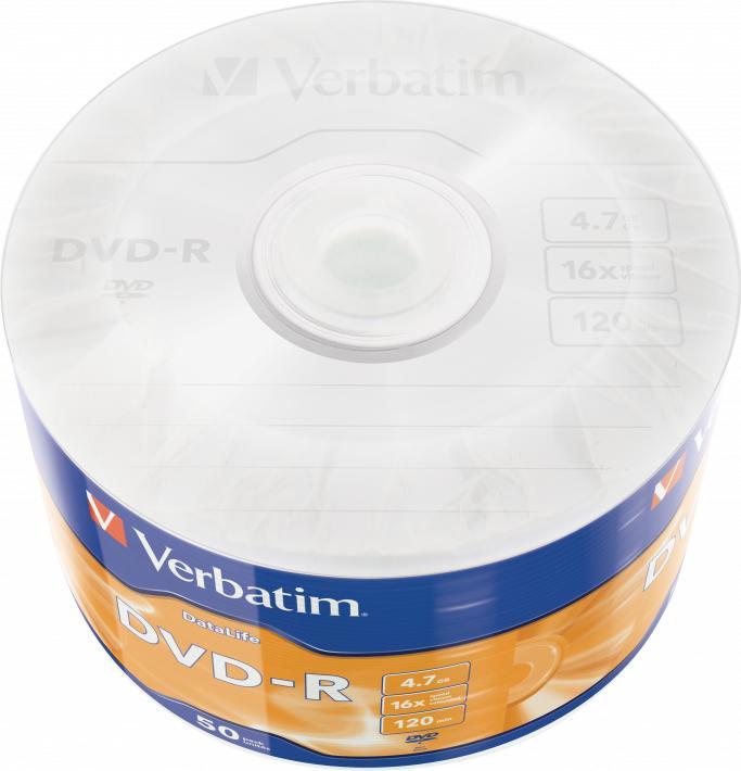 Immagine prodotto Verbatim DataLife 50 x DVD-R (50 x)