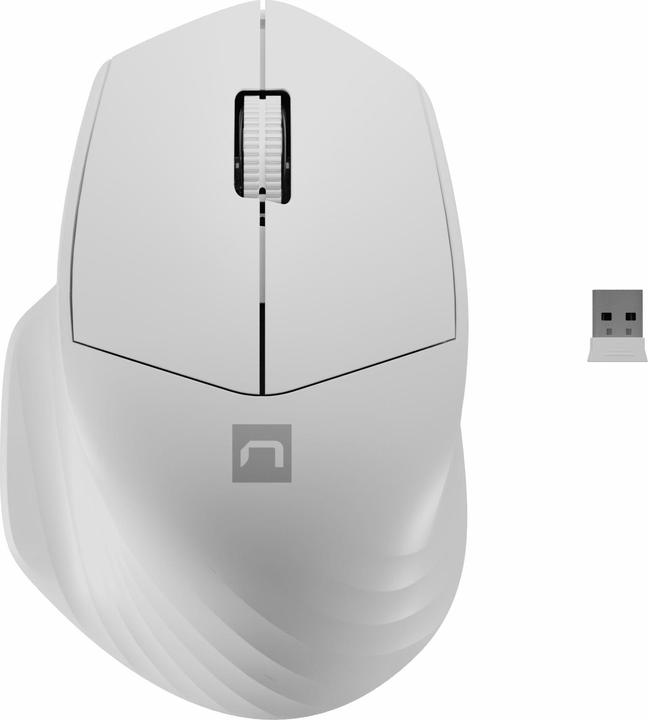 Actual product image Genesis NATEC Wireless mouse Siskin 2 white (Wireless)