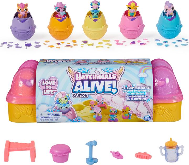 Actual product image Hatchimals Alive Easter Eggs