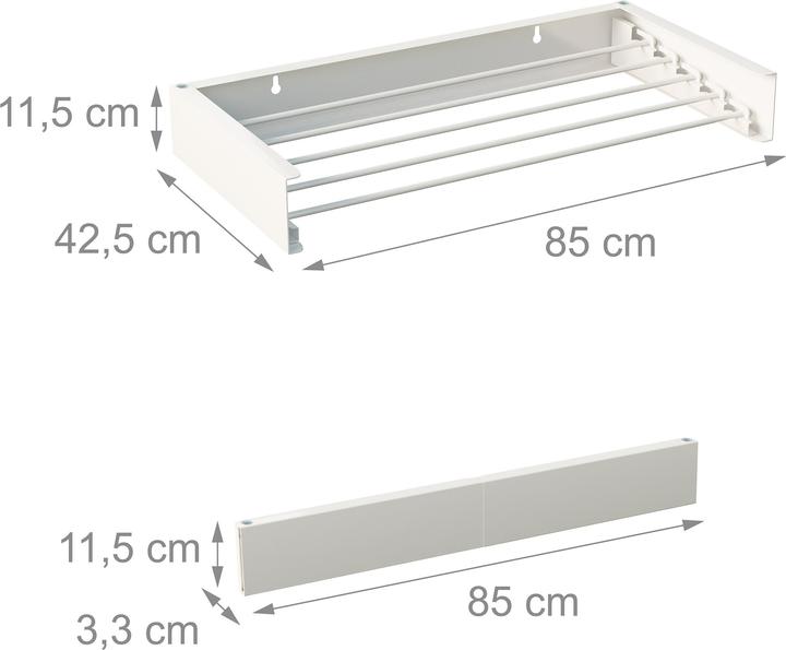 Produktbild Relaxdays Wandtrockner (4.15 m)