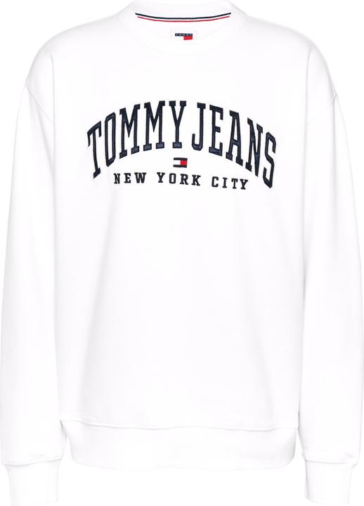 Immagine prodotto Tommy Hilfiger Varsity Relaxed Fit Crewneck Dames - Wit - Maat L (L)