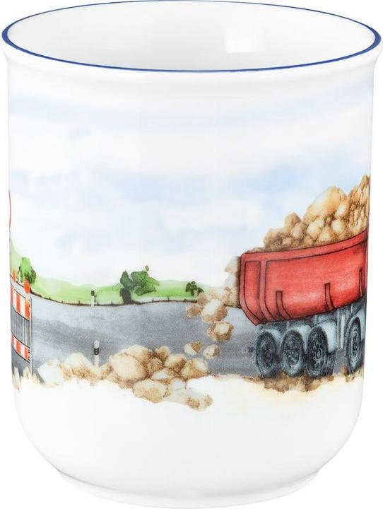 Produktbild Seltmann Weiden Kinderporzellan Set 65285 BAUSTELLE 3 teilig