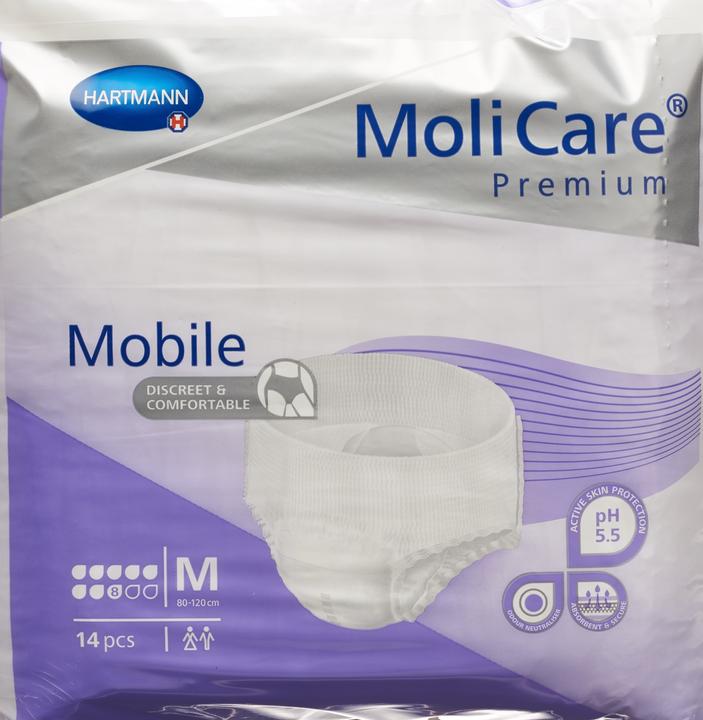 Actual product image MoliCare Mobile 8 (14 x, M)