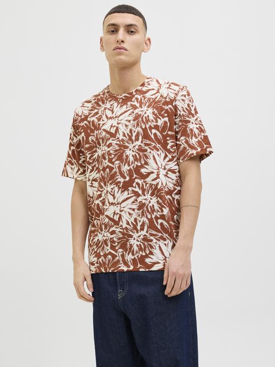 Actual product image Jack & Jones All Over Print Rundhalsausschnitt T-shirt T-shirt (XS)
