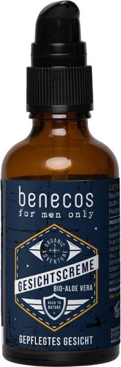 Actual product image Benecos Organic Face Cream Men Aloe Vera - 50ml - (50 ml, Face toner)