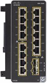 Produktbild Cisco Catalyst IE3300 Rugged Series - Erweiterungsmodul - Gigabit Ethernet x 14 + SFP (16 Ports)