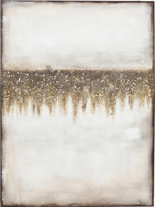 Actual product image Kare Design Oil Painting Abstract Fields 120x90cm (90 x 120 cm)