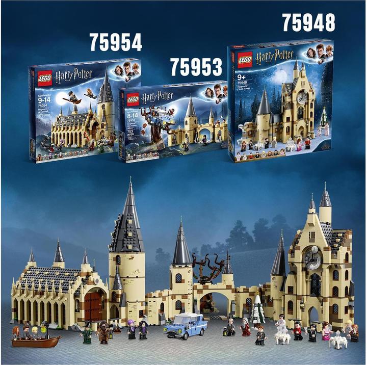 Image du produit LEGO La tour de l'horloge de Poudlard (75948, LEGO Harry Potter)