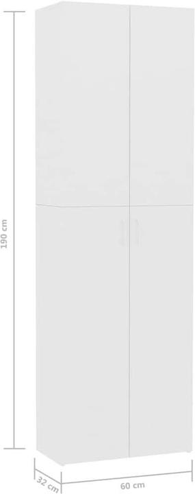 Image du produit VidaXL Cadeo (60 x 32 x 190 cm)