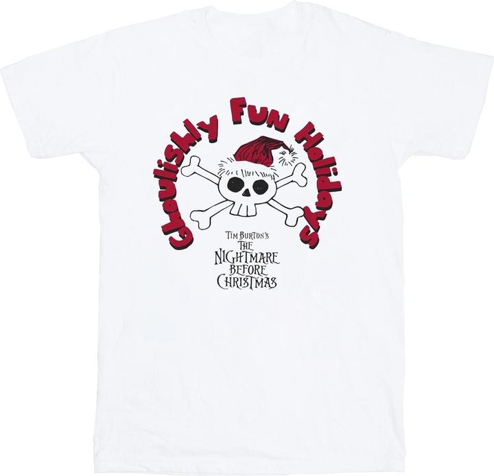 Disney The Nightmare Before Christmas Ghouishly Fun Holidays TShirt (XL)