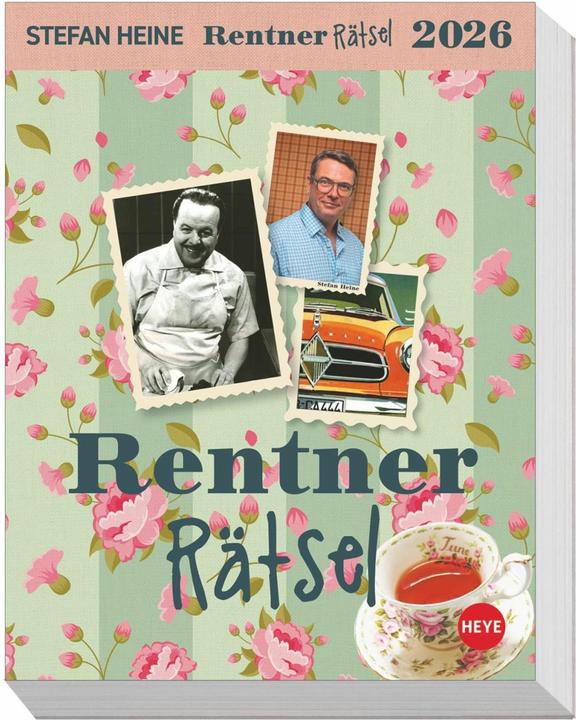Produktbild Stefan Heine Rentnerrätsel Tagesabreisskalender 2026 (Harter Einband, Deutsch)