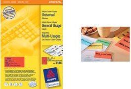 Actual product image Avery Organisational labels
