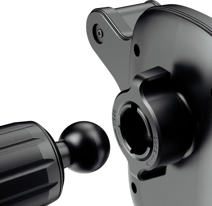 Actual product image Dudao F5Pro air vent car phone holder - black