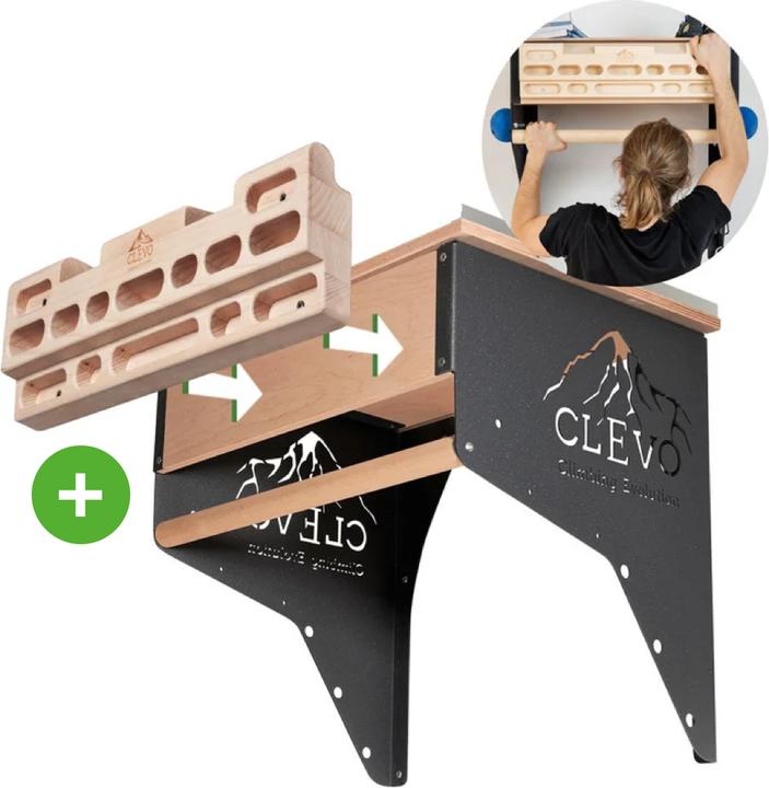 Image du produit Clevo Climbing Bundle CLEVO Wall + Hangboard